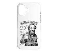 Carcasa para iPhone 16 Ecuaciones de Maxwell Matemáticas Nerd Ciencia Física
