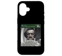 Carcasa para iPhone 16 Edgar Allen PoE Hay Movimiento en su Puerta de Entrada Tonto