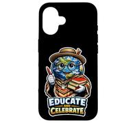 Carcasa para iPhone 16 Educar y Celebrar el diseño de Humor del Aula del Profesor