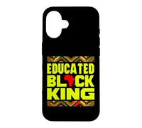 Carcasa para iPhone 16 Educated Black King African Pride Empowerment Graphic