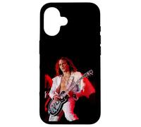 Carcasa para iPhone 16 El Cantante de la Oscuridad Justin Hawkins de Live T In The Park