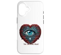 Carcasa para iPhone 16 El corazón revelador de Edgar Allan PoE