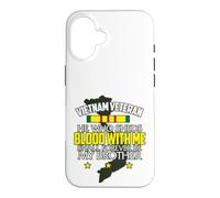 Carcasa para iPhone 16 El Que derrame Sangre Conmigo, Siempre será mi Hermano