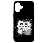 Carcasa para iPhone 16 El Sabio no era Pero Geil