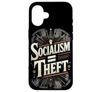 Carcasa para iPhone 16 El Socialismo es Robo Pro capitalismo