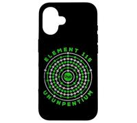Carcasa para iPhone 16 Element 115 Moscovium Atomic Number Anti Gravity Ununpentium