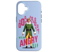 Carcasa para iPhone 16 Elf Movie He's an Angry Elf