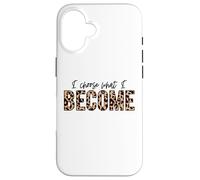 Carcasa para iPhone 16 Elijo lo Que me convierto Positivo Amor Inspirar motivar