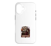 Carcasa para iPhone 16 Ella Que Debe ser obedecida Bruja Halloween