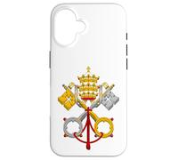 Carcasa para iPhone 16 Emblema del Papado SE