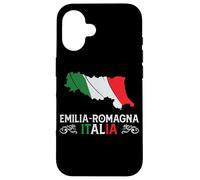 Carcasa para iPhone 16 Emilia-Romaña Italia Silueta de Recuerdo