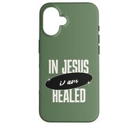 Carcasa para iPhone 16 En Jesús I Am Healed Christian Faith Healing Gifts