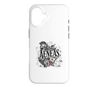 Carcasa para iPhone 16 Eneas Trojan Hero Journey Roma Virgilio Eneida