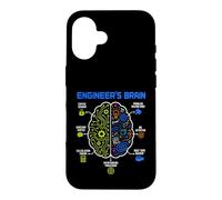 Carcasa para iPhone 16 Engineer's Brain Funny Engineering Humor Problem Solver