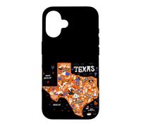 Carcasa para iPhone 16 Enjoy Wear Cool Texas Map tee Shirts, Wild Texas USA