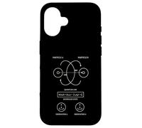 Carcasa para iPhone 16 Enredo cuántico, física, teoría de la Ciencia, Ropa gráfica
