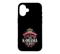 Carcasa para iPhone 16 Entusiasta del K-Drama Dramas Coreanos Fans Cultura de observación compulsiva