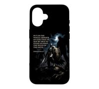 Carcasa para iPhone 16 Epic Bible Verse Christian Graphic - Put on The Armor of God