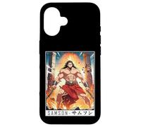 Carcasa para iPhone 16 Epic Japanese Anime Christian Faith Bible Graphic - Samson