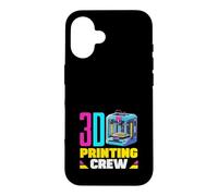 Carcasa para iPhone 16 Equipo de robótica de la Escuela Espacial Creador de Equipos de impresión 3D