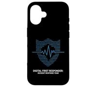 Carcasa para iPhone 16 Equipo Digital de Respuesta a incidentes de Primeros Auxilios