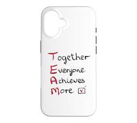Carcasa para iPhone 16 Equipo - Juntos Todos Logran Más