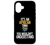 Carcasa para iPhone 16 Es una Cosa Africana Que no entenderías África Divertida