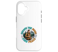 Carcasa para iPhone 16 Escape The Noise Find Peace Naturaleza Aventura Diseño