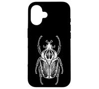 Carcasa para iPhone 16 Escarabajo Goliat Ilustración Coleccionista De Insectos