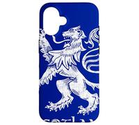 Carcasa para iPhone 16 Escocia Souvenir Crest: Scottish Pride Rugby - Lion Rampant