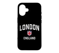 Carcasa para iPhone 16 Escudo Patriota de la Bandera de Londr