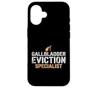 Carcasa para iPhone 16 Especialista en desalojo de la vesícula biliar Cirujano Colecistectomía