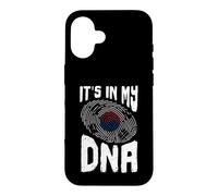Carcasa para iPhone 16 Está en mi ADN Herencia Coreana Orgulloso Corea del Sur