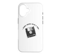 Carcasa para iPhone 16 Esta es la Edad Que Tengo Diskette Retrospecter Module