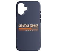 Carcasa para iPhone 16 Estilo Vintage de los años 70 de Saratoga Springs New York