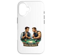 Carcasa para iPhone 16 Estrategia Versus Fuerza Concepto Ilustración