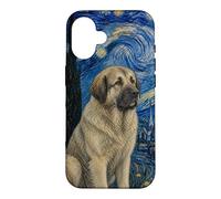 Carcasa para iPhone 16 Estrela Mountain Dog Van Gogh Noche Estrellada