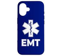 Carcasa para iPhone 16 Estrella DE LA Vida EMT EMS TÉCNICO DE Servicios MÉDICOS DE Emergencia