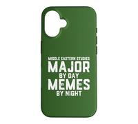 Carcasa para iPhone 16 Estudios del Medio Oriente Major by Day Memes Noche Cercano Oriente