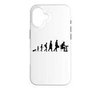 Carcasa para iPhone 16 Evolución del Jugador ajedrez Aficionado al ajedrez Juegos