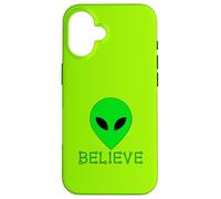 Carcasa para iPhone 16 Extranjero DIVERSO PEQUEÑO Verde Hombre Creer
