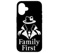 Carcasa para iPhone 16 Familia de familias Gangster Style Mafia Estilo de Vida Crimen organizado