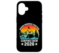 Carcasa para iPhone 16 Family Camping Crew 2026 Tees Outdoor Camping Group Matching