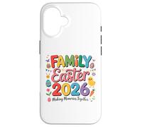 Carcasa para iPhone 16 Family Easter 2026 Making Memories Together Easter Day
