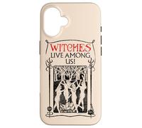 Carcasa para iPhone 16 Fantastic Beasts and Where to Find Them Witches Among Us