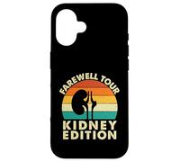 Carcasa para iPhone 16 Farewell Tour Kidney Edition - Cirugía de trasplante de riñón