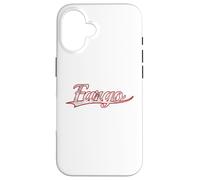 Carcasa para iPhone 16 Fargo North Dakota Midwest Vintage Varsity Distressed