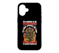 Carcasa para iPhone 16 Fate Whispers To The Firefighter Fireman Firefighters Lovers
