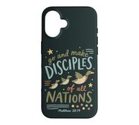 Carcasa para iPhone 16 Fe Cristiana Mateo 28 19 IR a Hacer discípulos