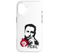 Carcasa para iPhone 16 Fidel Castro Cuba Revolución Puño Lucha Demo